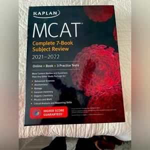 MCAT 7 subject books